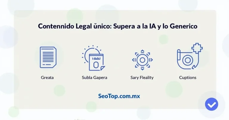 Contenido Legal Único: Supera a la IA y lo Genérico