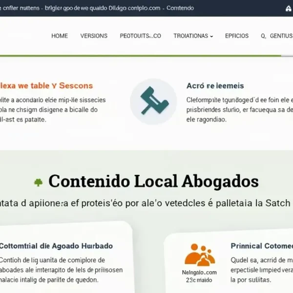 Contenido Local Abogados