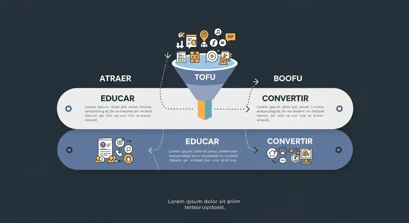 El Embudo de Contenido - Modelo TOFU, MOFU, BOFU