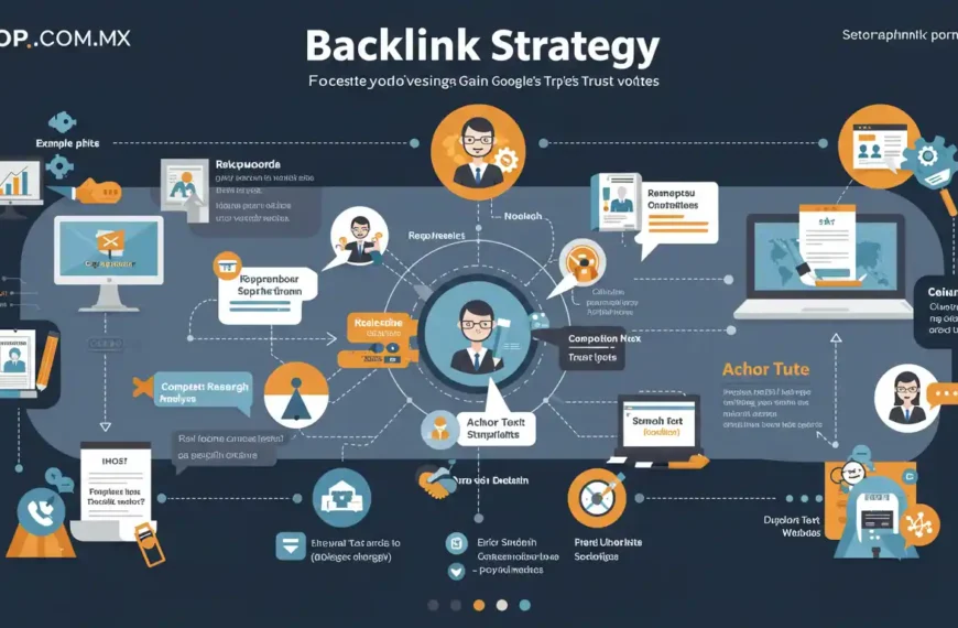 Estrategia de Backlinks: Gana votos de confianza de Google con SEOtop.com.mx