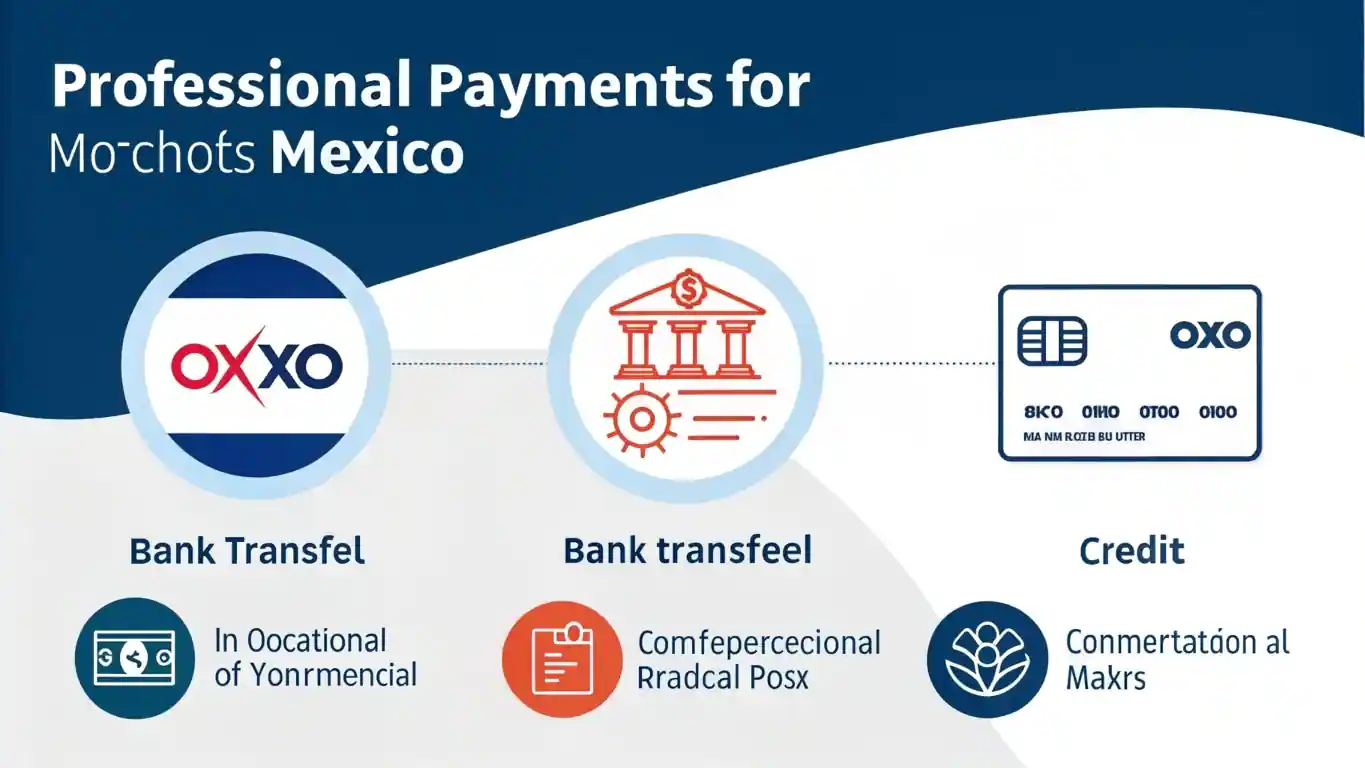 Métodos de pago locales en México: OXXO, SPEI y opciones digitales