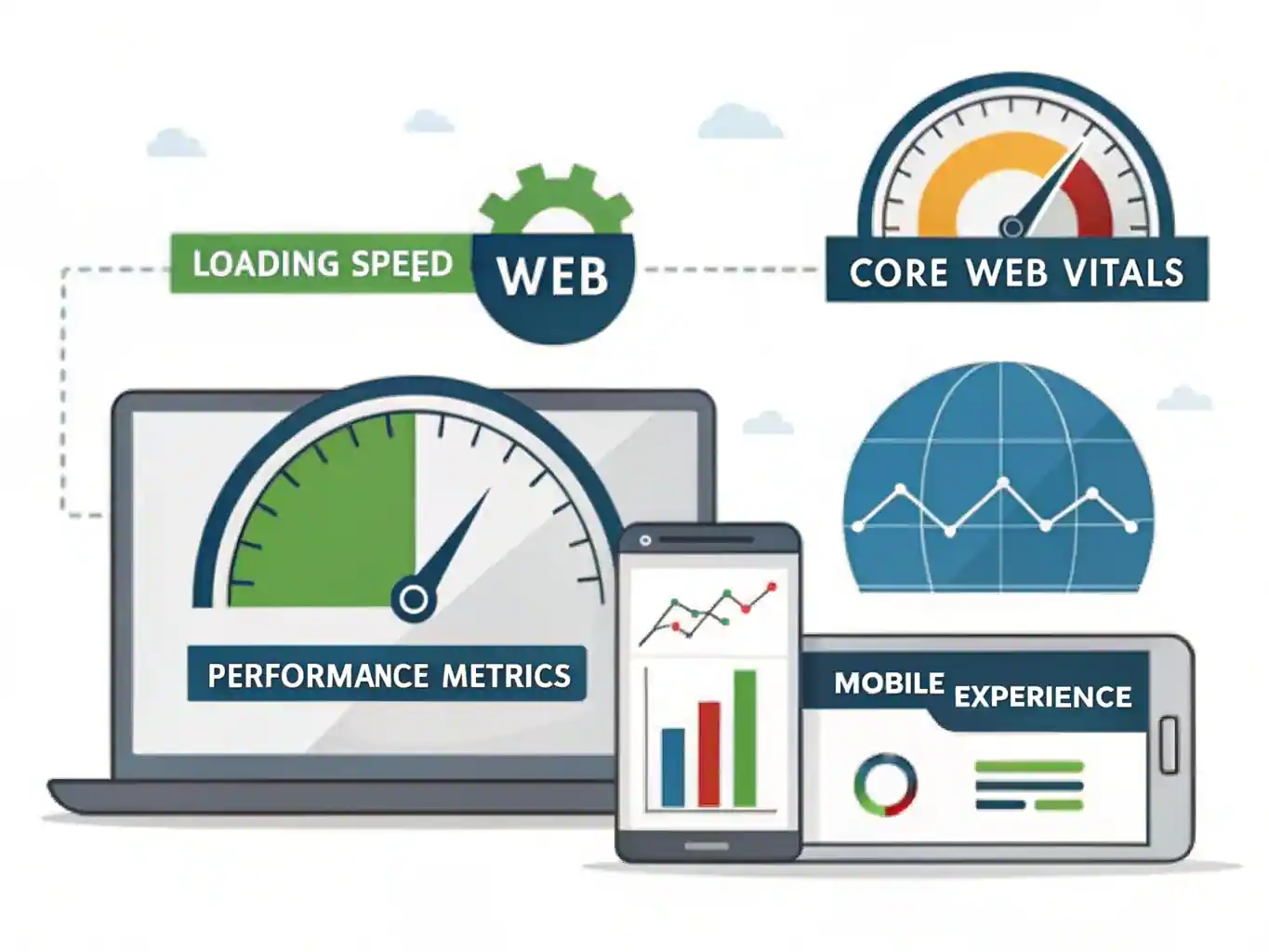 Métricas de SEO técnico y optimización de rendimiento web para Guadalajara