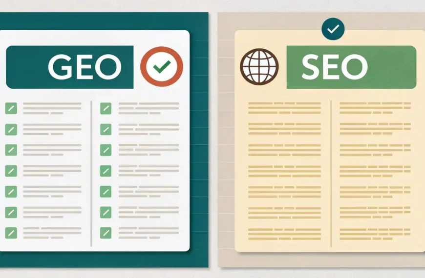 GEO vs SEO