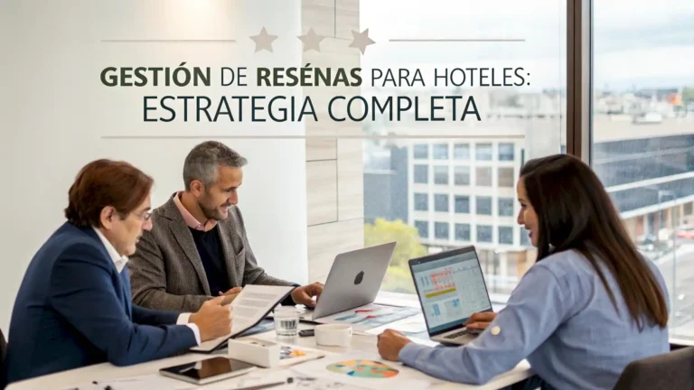 Gestión de Reseñas para Hoteles: Estrategia Completa