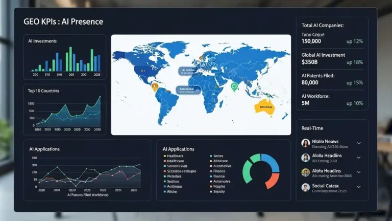 KPIs GEO: Mide Presencia en IA con Dashboard Real 2026