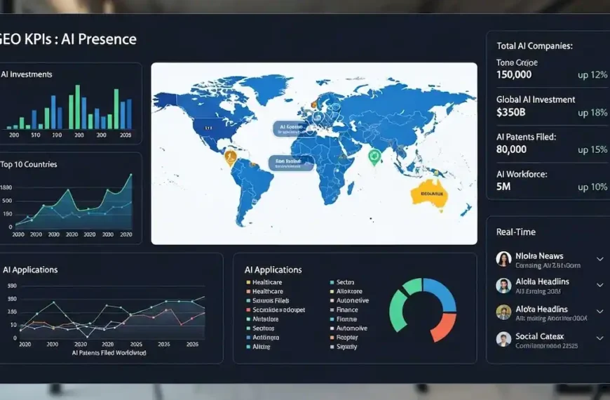 KPIs GEO: Mide Presencia en IA con Dashboard Real 2026